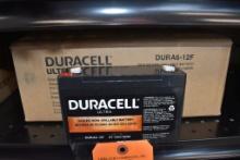 (10) DURACELL ULTRA DURA6-12F 6V 12Ah AGM BATTERIES,