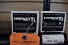 (2) WERKER 2.4V NI-CD BATTERIES