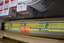 PARTIAL BOX OF WERKER 28W 48" FLUORESCENT BULBS