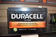 DURACELL ULTRA SEALED BATTERY, 12V 14 Ah AGM,