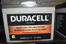 DURACELL ULTRA SEALED PROFESSIONAL GEL BATTERY,