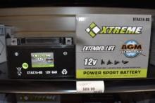 XTREME 12V AGM POWER SPORT BATTERY, PART