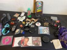 Bulova travel alarm clock , Jim Brickman CD?s and more