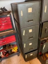 industrial file cabinet - Military grade? - stack of 4