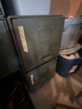 industrial file cabinet - Military grade? - stack of 2