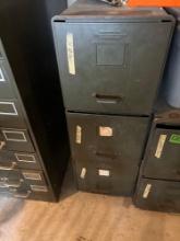 industrial file cabinet - Military grade? - stack of 3