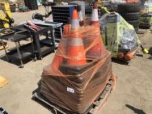 Pallet of Safety Cones.