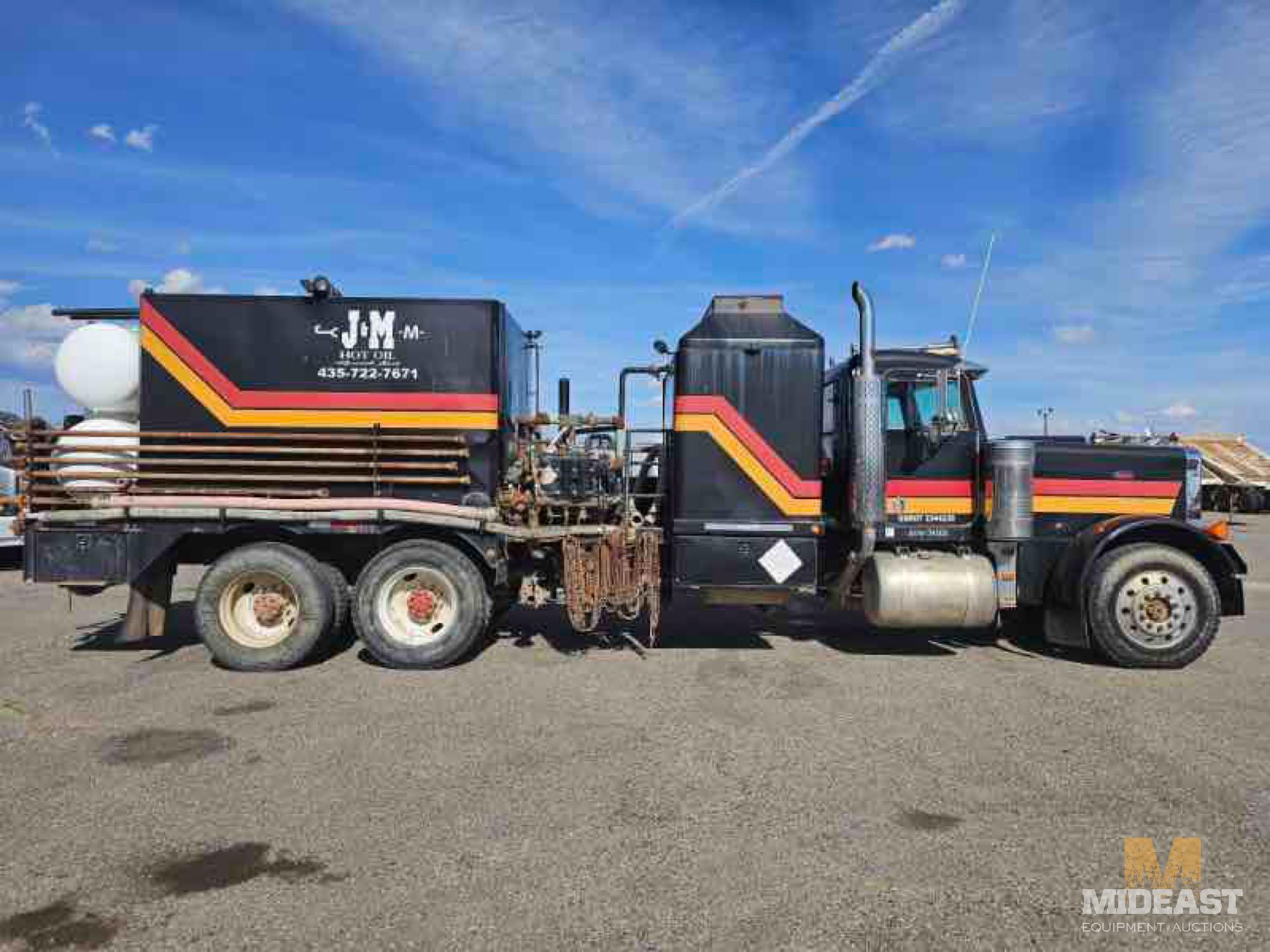 1989 Peterbilt 379, Hot Oil Truck