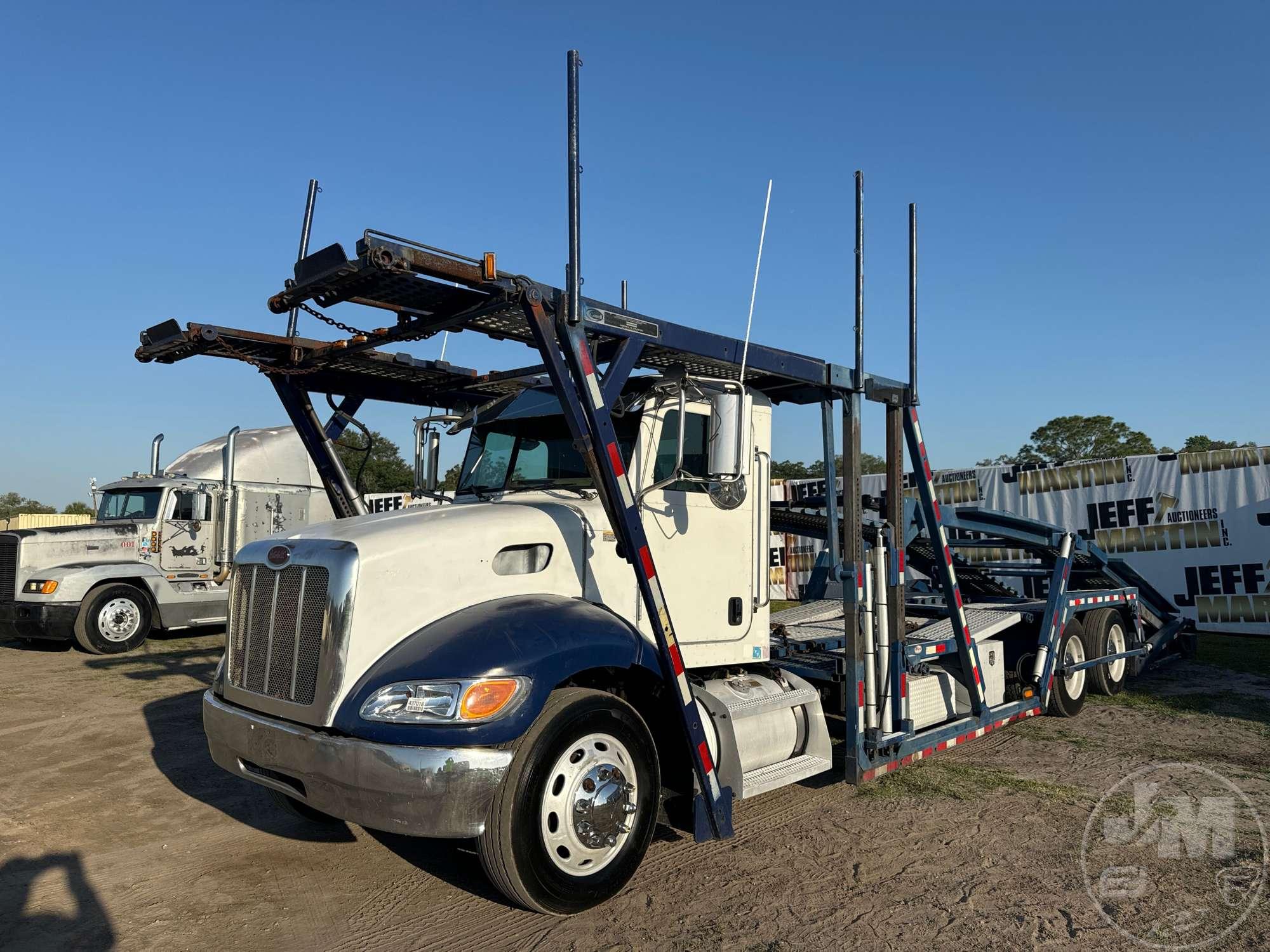 2007 PETERBILT 340 TRUCK VIN: 2NPRLZ9X07M730080 T/A CAR HAULER