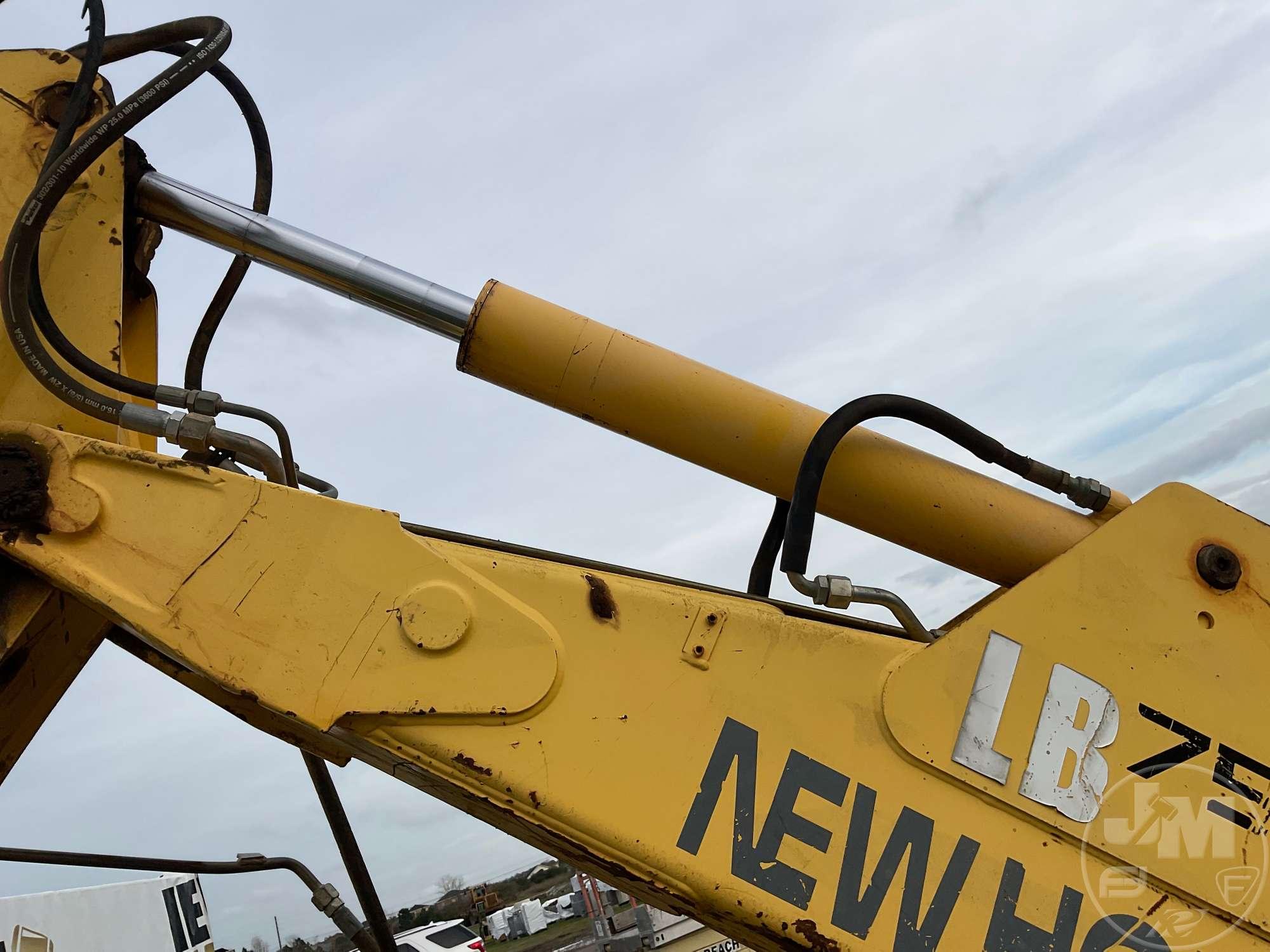 2005 NEW HOLLAND LB75B 4X4 LOADER BACKHOE SN: 031053369