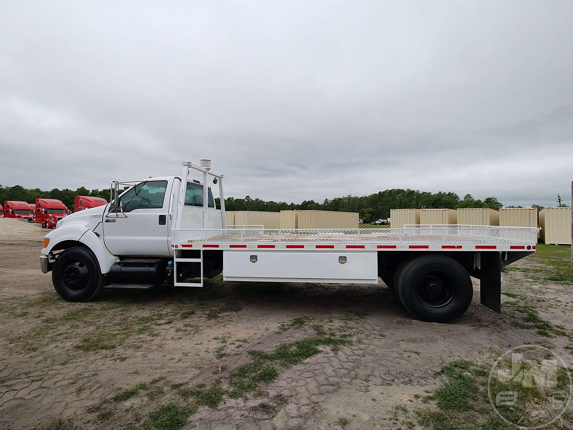 2015 FORD F-750 SINGLE AXLE REGULAR CAB VIN: 3FRXF7FJ2FV533086