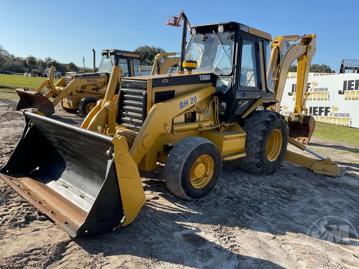 2000 CATERPILLAR 446B 4X4 LOADER BACKHOE SN: 5BL02190