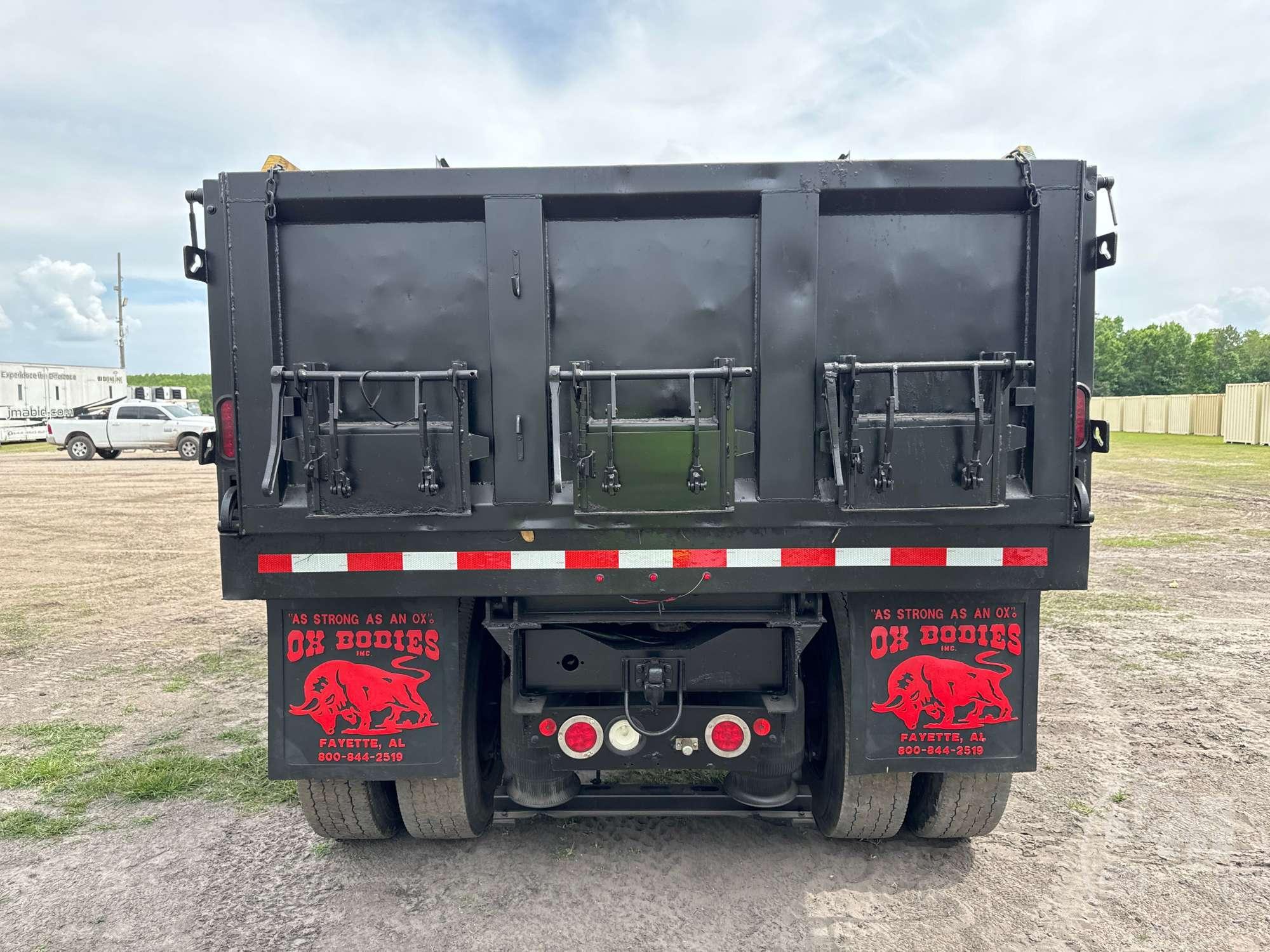 2013 MACK CXU612 SINGLE AXLE DUMP TRUCK VIN: 1M1AW01XXDM005221