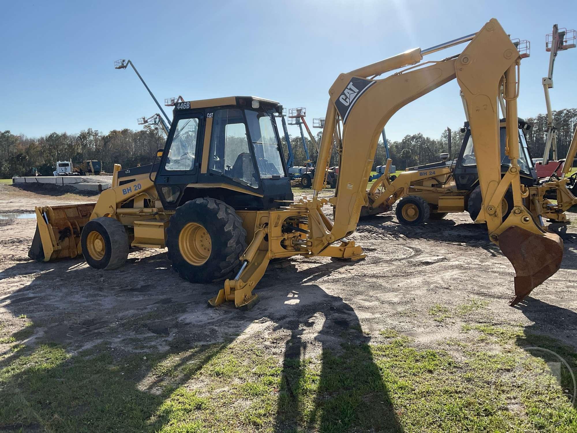 2000 CATERPILLAR 446B 4X4 LOADER BACKHOE SN: 5BL02190