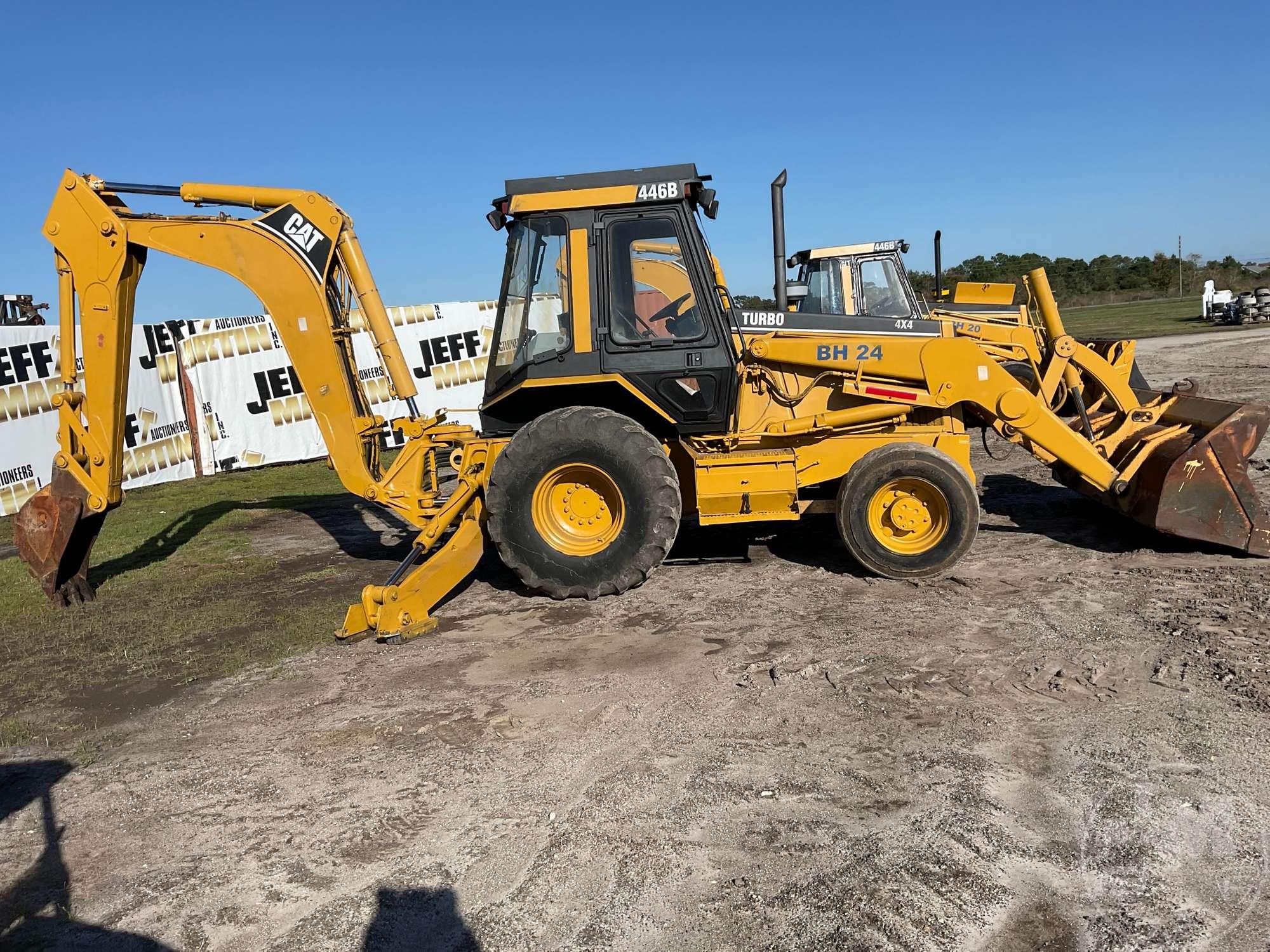 2001 CATERPILLAR 446B 4X4 LOADER BACKHOE SN: CAT0446BC5BL02948