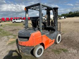 2017 TOYOTA 8FGU25 PNEUMATIC TIRE FORKLIFT SN: 82466