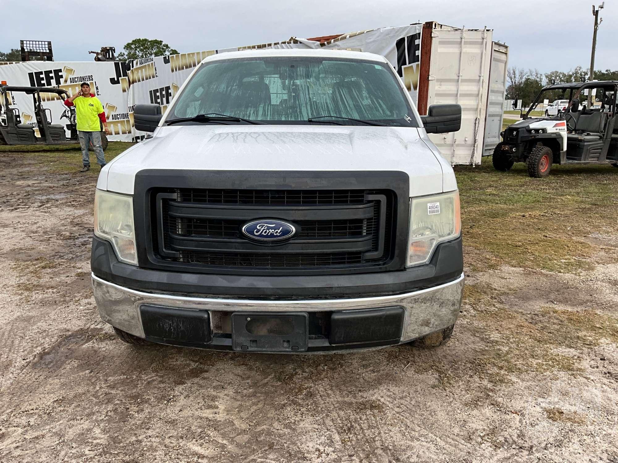 2014 FORD F-150 XL EXTENDED CAB PICKUP VIN: 1FTEX1CM4EFA08192