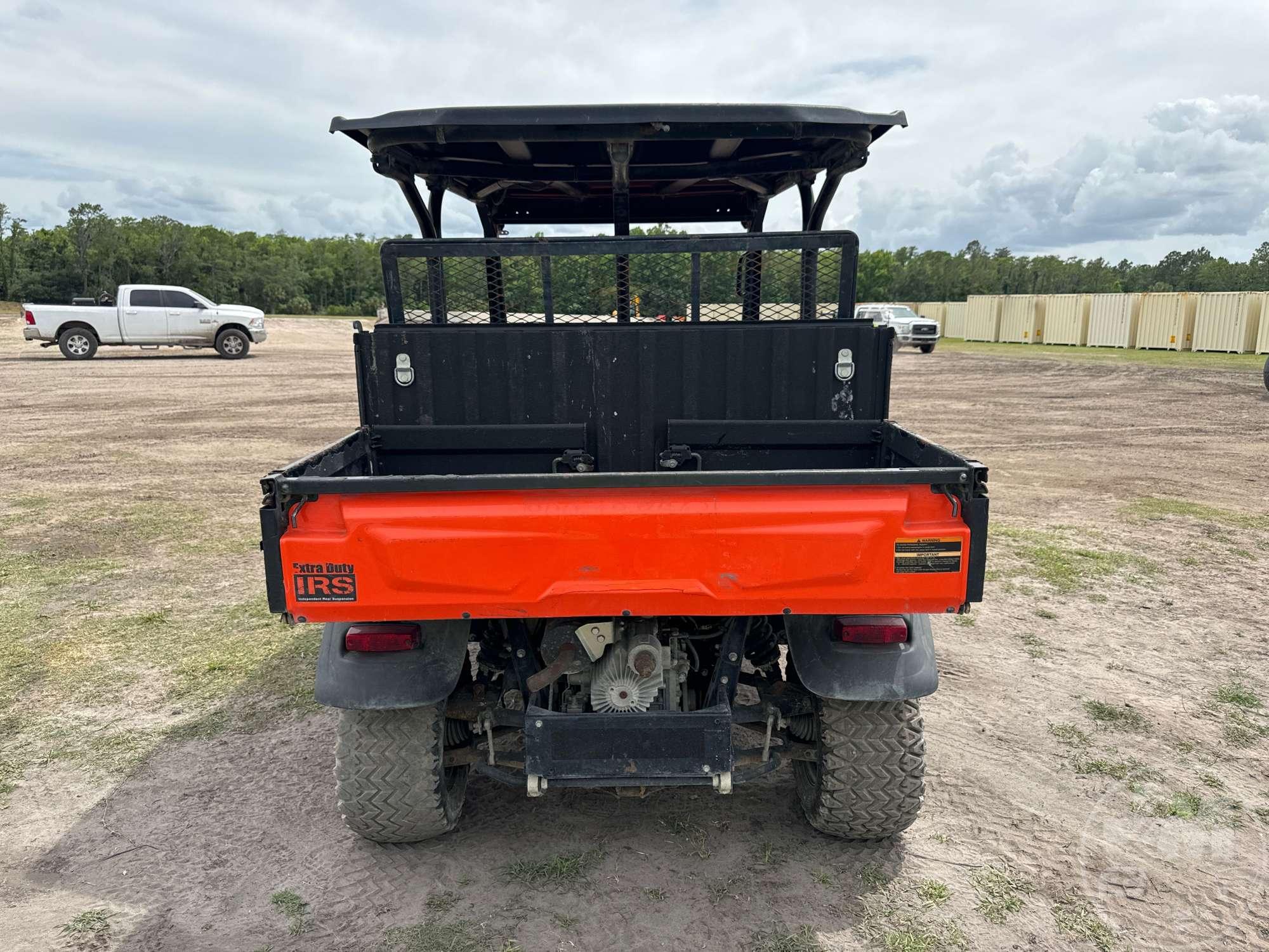 2017 KUBOTA RTV-X1140 SN: A5KD2GDBTHG019112