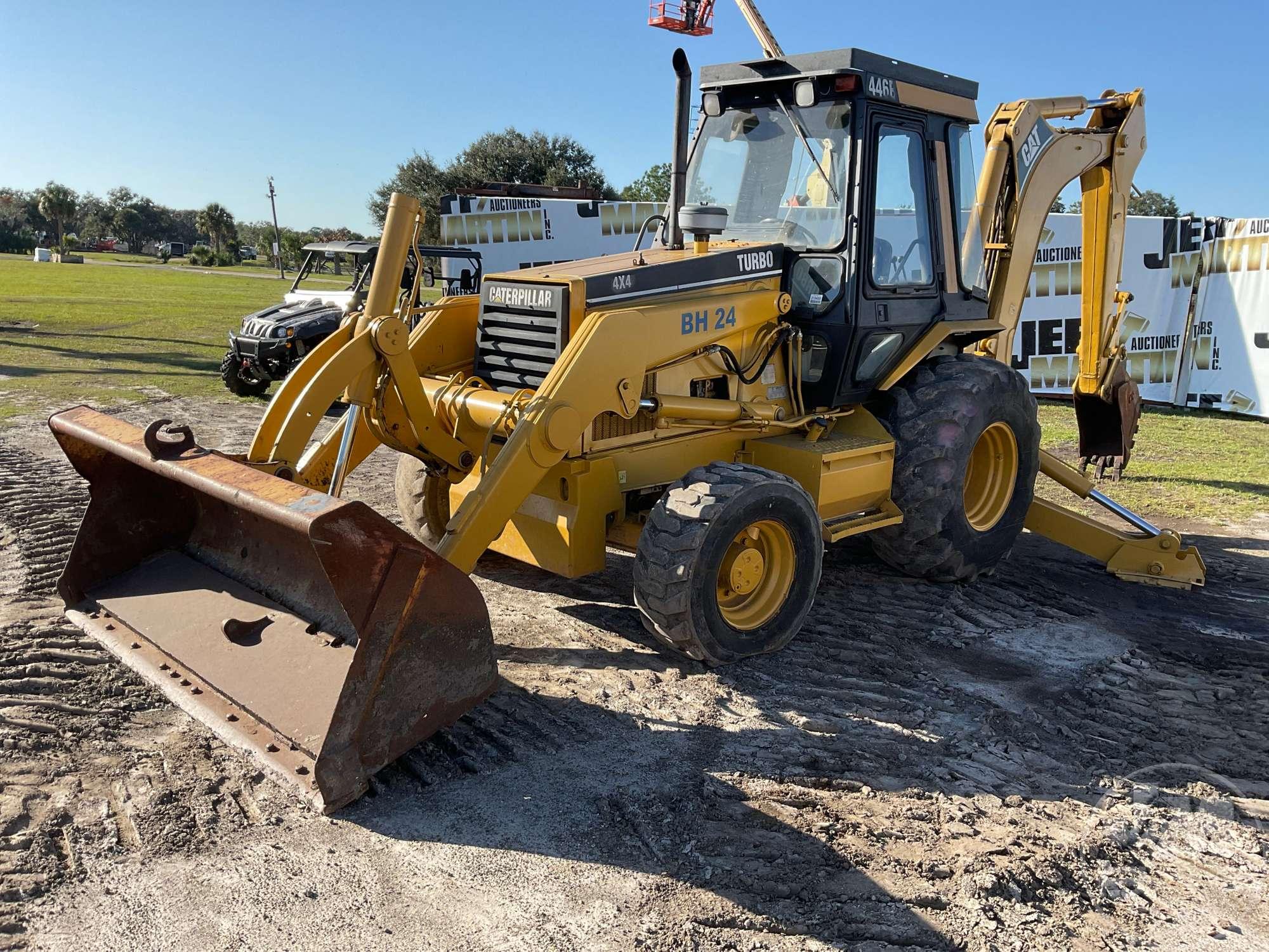 2001 CATERPILLAR 446B 4X4 LOADER BACKHOE SN: CAT0446BC5BL02948