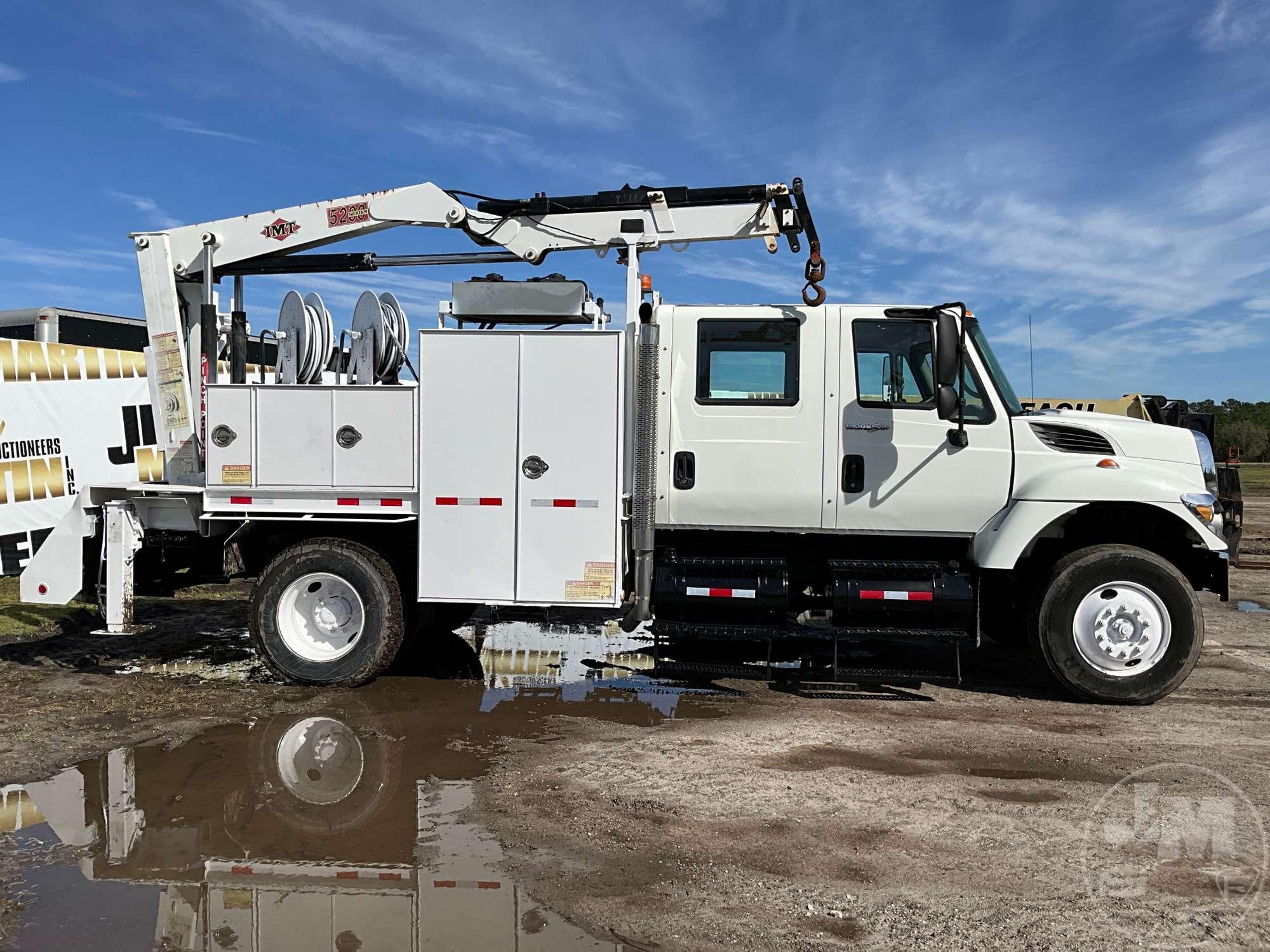 2008 INTERNATIONAL 7300 CREW CAB S/A MECHANICS TRUCK VIN: 1HTWAAAN98J690198