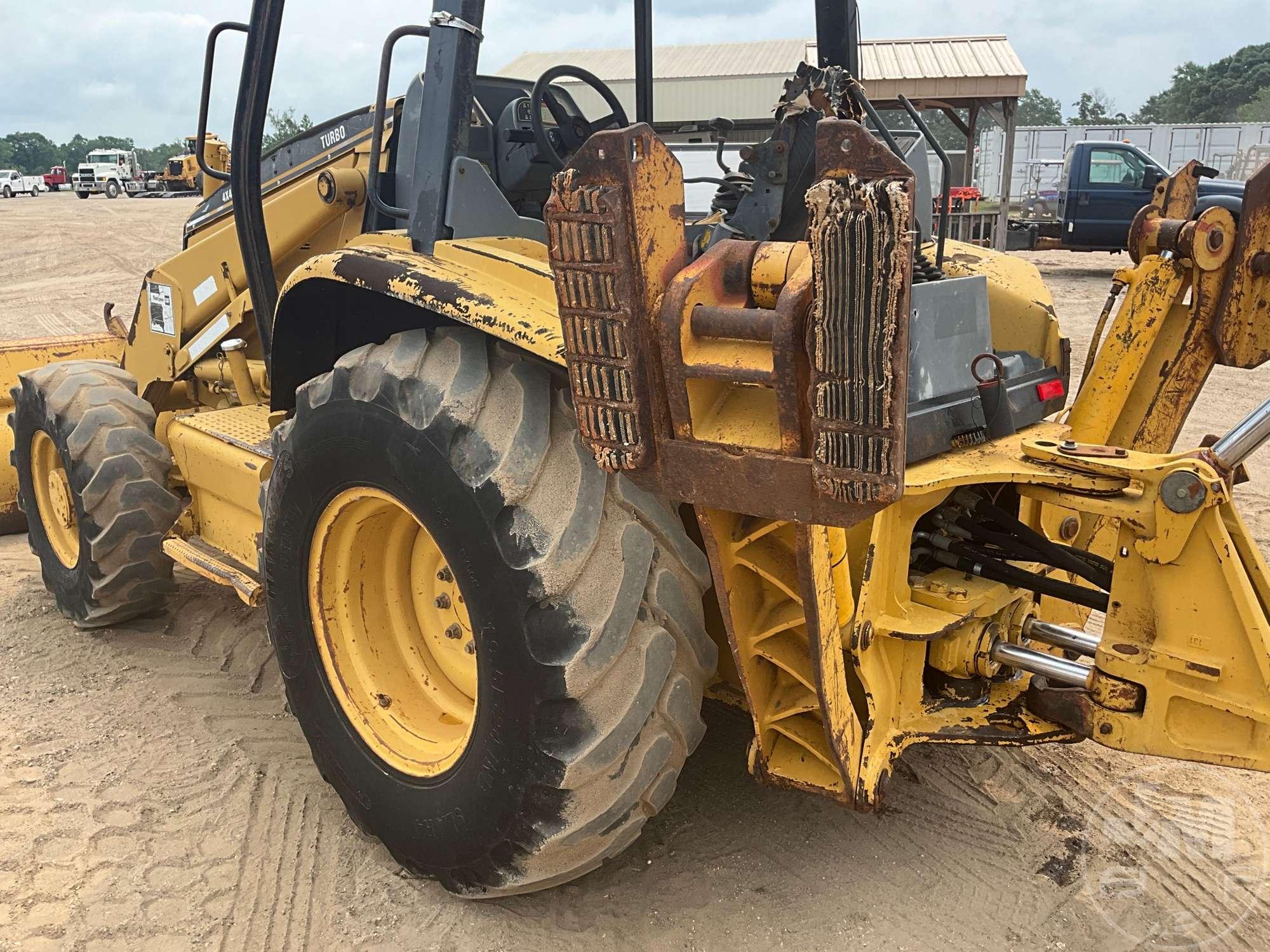 CATERPILLAR  416C TURBO 4X4 LOADER BACKHOE SN: 4ZN20996