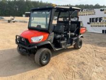 2018 KUBOTA RTV-X1140WL-H SN: A5KD2GDBLJG025556