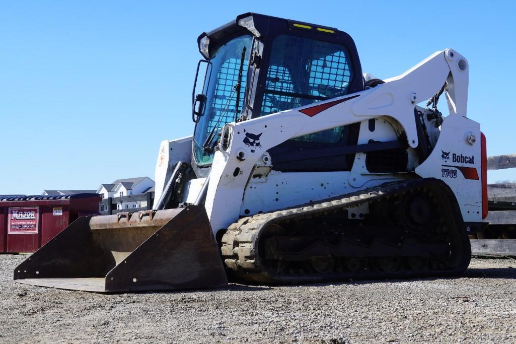 2018 Bobcat T740 Skid Steer