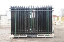 New Heavy Duty Wrought Iron Fence