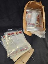 CLEAR POLY PACKAGING BAGS - VINTAGE PLUSH POMS ADVERTISING