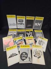 PLAYBILLS GROUPING INCLUDING CATS, ANNIE, LES MISERABLES