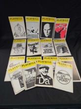 PLAYBILL GROUPING INCLUDING GODSPELL, 42ND STREET, LA CAGE