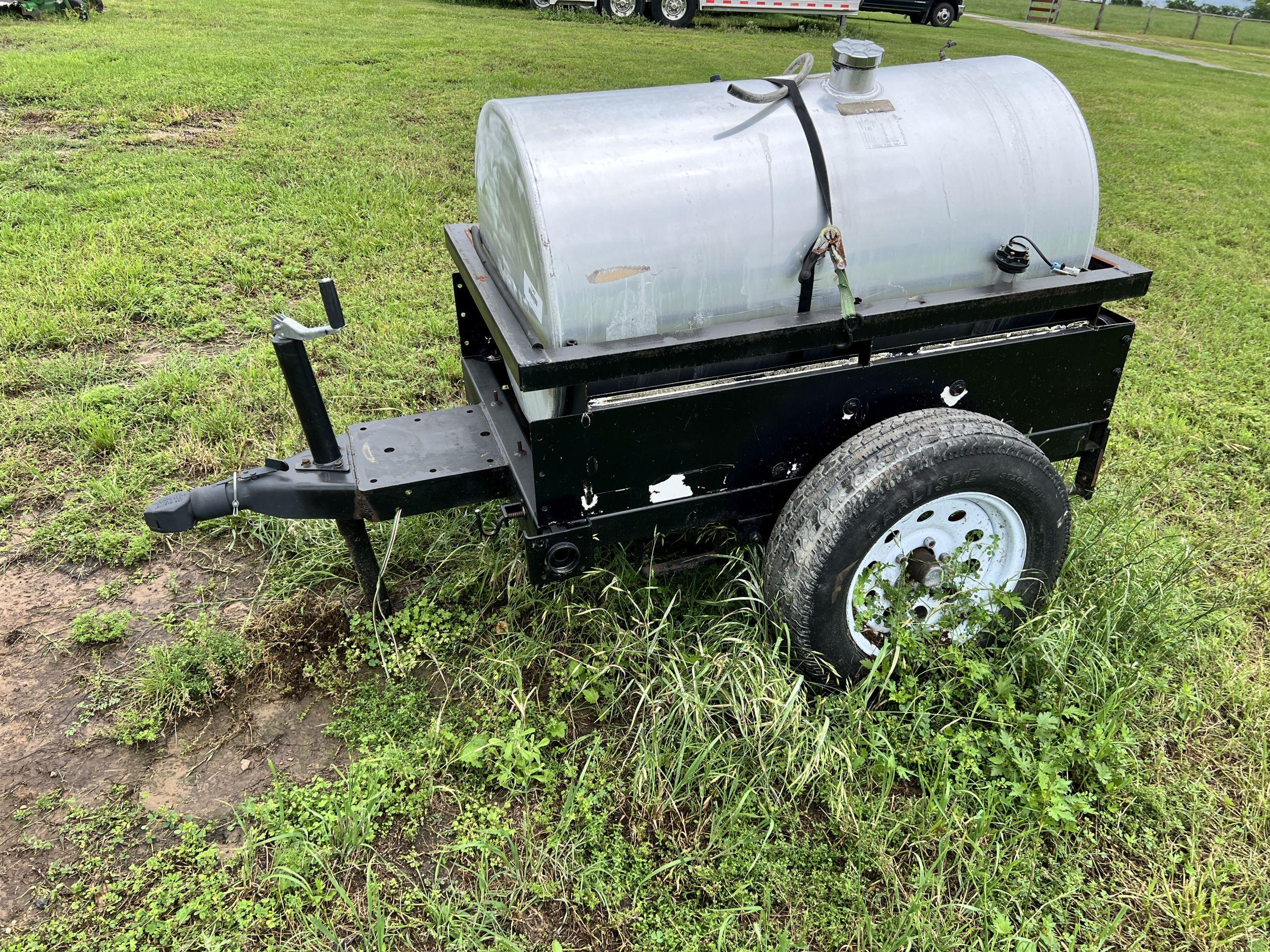 100 gal fuel tank on trailer Franklin TX