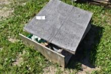 Set of English Wheels In Crate