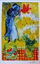 Marc Chagall Lovers And Daisies