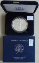 2008-W Proof Silver Eagle.