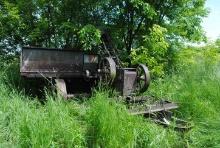 Case #302997 pick-up baler on steel, makes 14"x18" bales