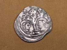 MEDIEVAL! 1272 - 1290 AD Hungary silver denar