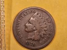 Better Date 1878 Indian Cent