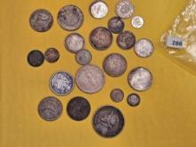 Nice big mix of Silver World Coins
