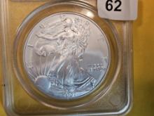 PERFECT! ANACS 2007-W American Silver Eagle in Specimen 70