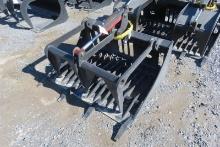 2024 MID-STATE 48'' ROCK GRAPPLE SKID STEER ATTACHMENT
