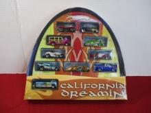 Hot Wheels Die Cast California Dreamin' Set