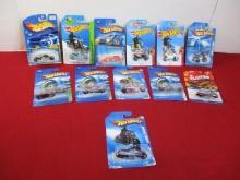 Hot Wheels Die Cast Mixed Motorcycles-Lot 12