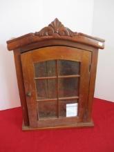 French Walnut Shelving Unit