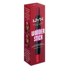 NYX Makeup Wonder Stick Cream Blush Dual-Ended Contouring Stick, Coral N Deep Peach, Retail $13.99