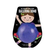 Da Bomb Fun Size Ballerina Bath Bomb Cotton Candy Scented W/ Surprise Inside