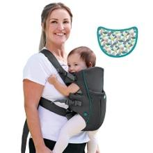 Infantino Swift Classic Baby Carrier with Pocket - Gray, Retail $27.00