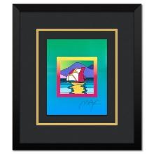 Sailboat East on Blends by Peter Max