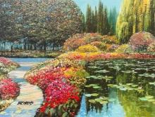 COLORS OF GIVERNY, THE (from THE "TRIBUTE TO MONET" COLLECTION) by Behrens, Howa