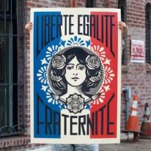 Liberte Egalite by Shepard Fairey